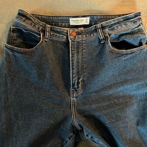 Abercrombie curve love super skinny high rise ankle